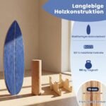 Balanso treniruočių rinkinys su kamštiniu voleliu ir stovu (Mėlyna) – Paveikslėlis 5