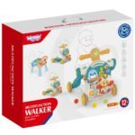 Daugiafunkcis stumdukas-paspiriama mašinėlė su edukaciniu staliuku 4 viename – Paveikslėlis 8