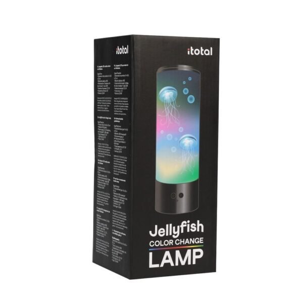 Dekoratyvinė LED lempa su plaukiojančiomis medūzomis