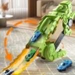 Dinozauro sunkvežimis-trasa su 12 automobiliukų – Paveikslėlis 5