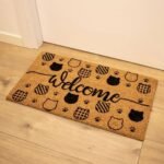 Durų kilimėlis su užrašu Welcome 40 x 70 cm – Paveikslėlis 2