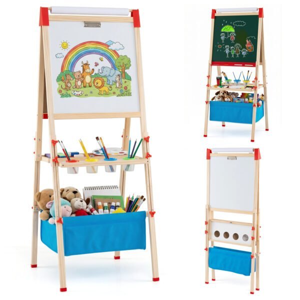 Dvipusė reguliuojamo aukščio piešimo lenta (Natūrali)