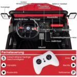 Dvivietis elektrinis savivartis su automatine krovimo platforma ir nuotoliniu valdymu (Raudona) – Paveikslėlis 4