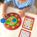 Edukacinis bingo žaidimas su paveikslėliais ir žodžiais