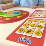 Edukacinis bingo žaidimas su paveikslėliais ir žodžiais