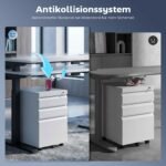 Reguliuojamo aukščio elektrinis rašomojo stalo rėmas su atminties funkcija