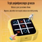 Elektroninis kryžiukų-nuliukų žaidimas su įvairiais režimais