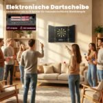 Elektroninis smiginio taikinys su spintelės durelėmis, automatiniu taškų skaičiavimu ir strėlytėmis komplekte – Paveikslėlis 4