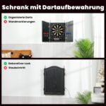 Elektroninis smiginio taikinys su spintelės durelėmis, automatiniu taškų skaičiavimu ir strėlytėmis komplekte – Paveikslėlis 7
