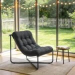 Ergonomiška lauko Lounge tipo kėdė su nuimama pagalvėle – Paveikslėlis 8