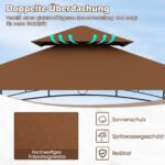 Grilinimo paviljonas su dviejų pakopų stogu ir šoninėmis lentynėlėmis (Ruda) – Paveikslėlis 3