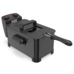 Gruzdintuvė su 2000 W galia ir 3 l talpa (Juoda)