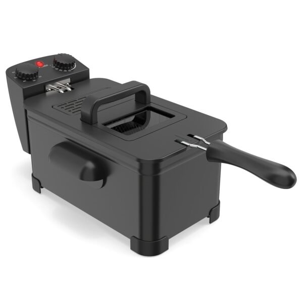 Gruzdintuvė su 2000 W galia ir 3 l talpa (Juoda)