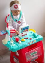 Vaikiškas gydytojo rinkinys su garso ir šviesos efektais, 22 priedai – Paveikslėlis 30