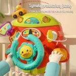 Interaktyvus lėktuvo formos vairas vežimėliui ir lovytei – Paveikslėlis 2