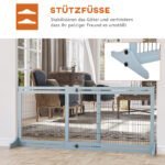 Išplečiama apsauginė užtvara gyvūnams iki 183 cm ilgio – Paveikslėlis 5