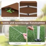 Išskleidžiamas reguliuojamo aukščio paviljonas su tinkleliu nuo uodų (Ruda) – Paveikslėlis 5