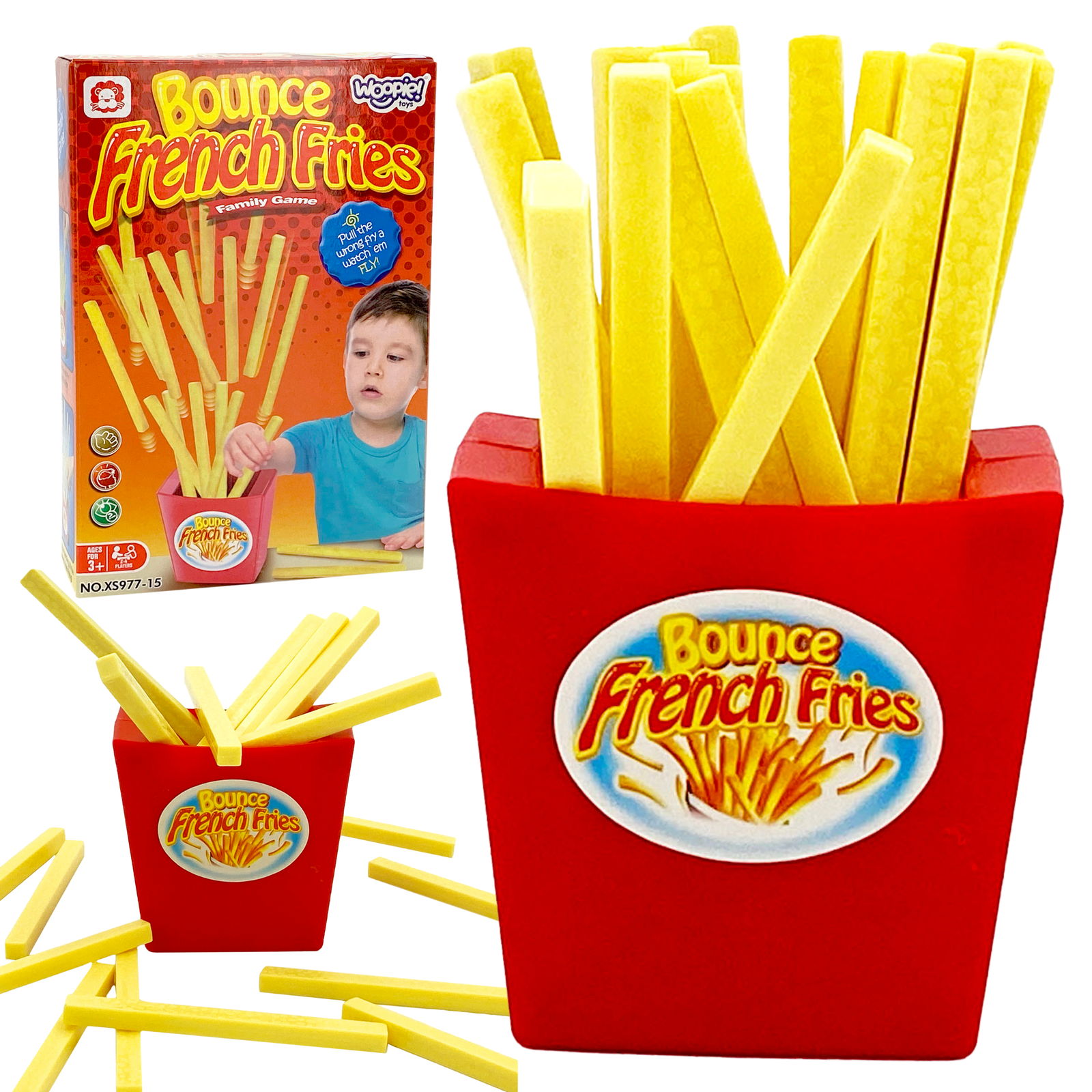 Iššokančių bulvyčių vikrumo žaidimas