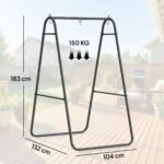 Kabinamos kėdės stovas su 150 kg apkrova skirtas naudoti viduje ir lauke – Paveikslėlis 3
