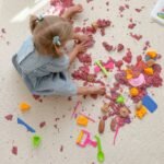 Kinetinio smėlio maisto gaminimo rinkinys su staliuku ir formelėmis – Paveikslėlis 9