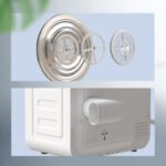 Kompaktiška 4 kg skalbinių džiovyklė su 60°C higienos programa – Paveikslėlis 9