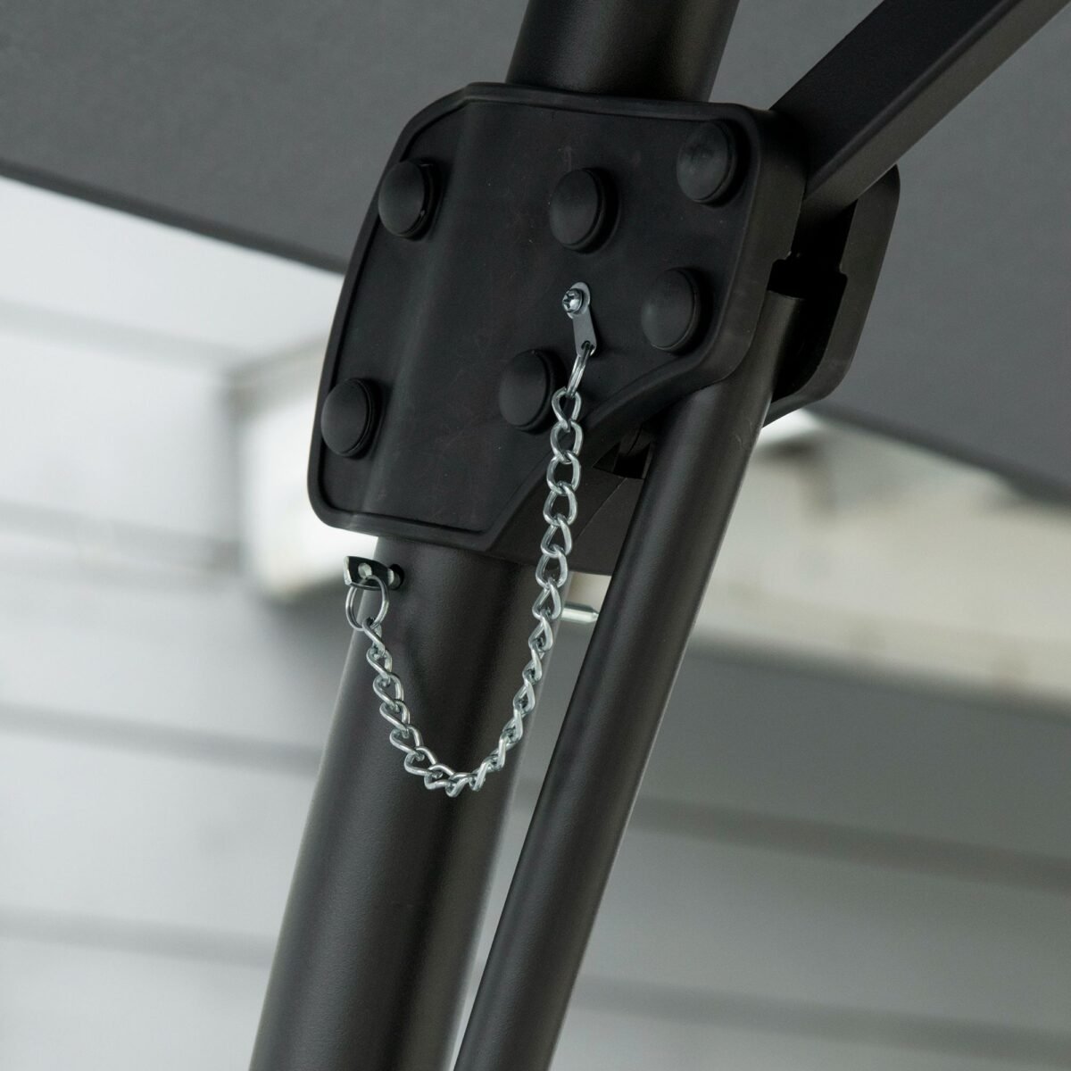 Konsolinis skėtis nuo saulės Ø293 cm su šoniniu stiebu – Paveikslėlis 9