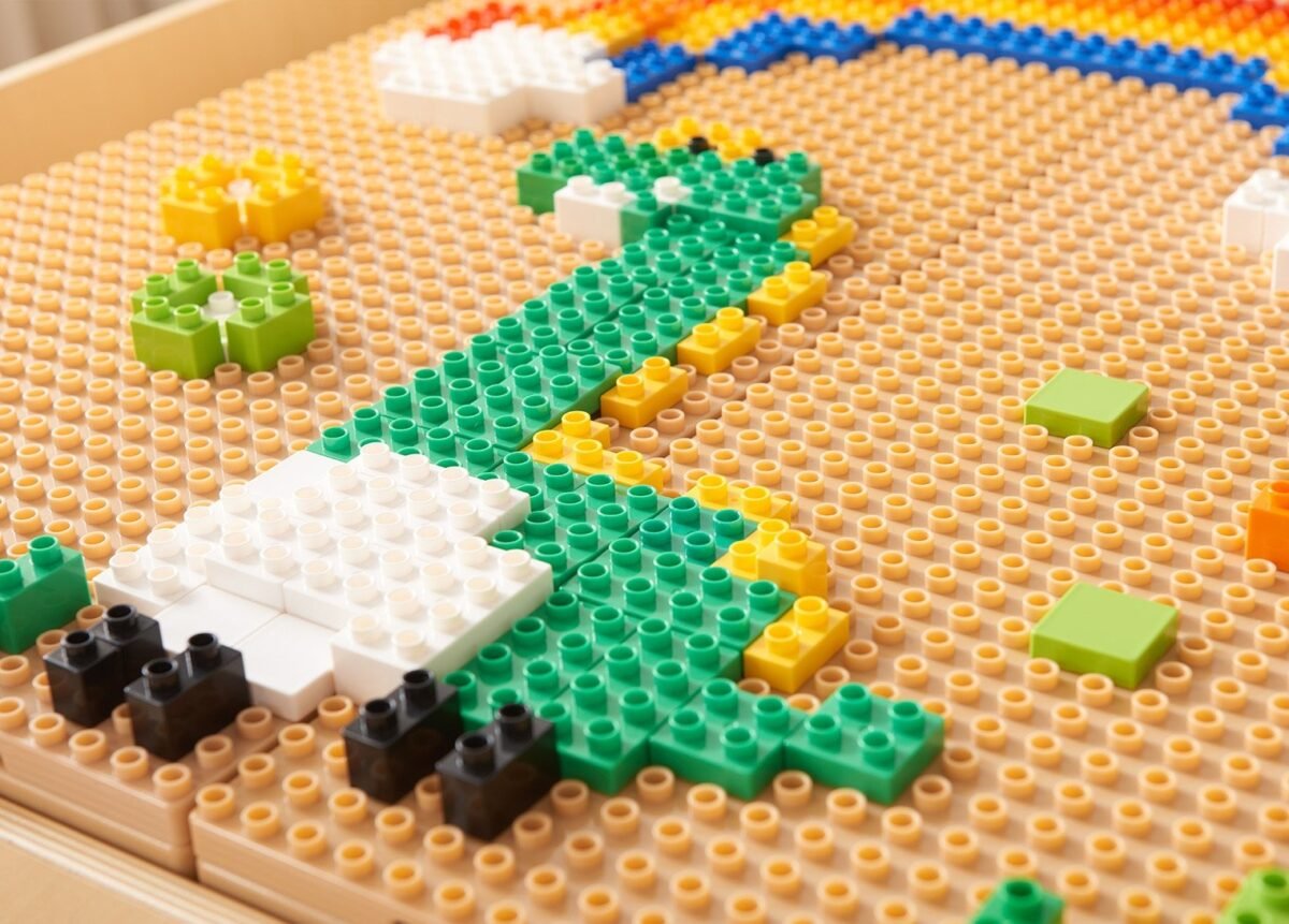 STEAM konstravimo plokštė kaladėlėms – Paveikslėlis 3