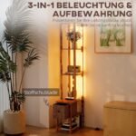 LED toršeras su integruotomis lentynomis ir stalčiumi bei reguliuojamu apšvietimu – Paveikslėlis 4