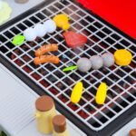 Lauko kepsninės rinkinys su dūmų ir šviesos efektais bei 41 priedu – Paveikslėlis 3