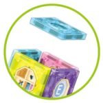 Magnetinis rutuliukų trasos konstruktorius 89 dalių
