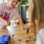 Magnetinių akmenų žaidimo rinkinys su 20 akmenų