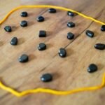Magnetinių akmenų žaidimo rinkinys su 20 akmenų