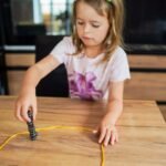 Magnetinių akmenų žaidimo rinkinys su 20 akmenų