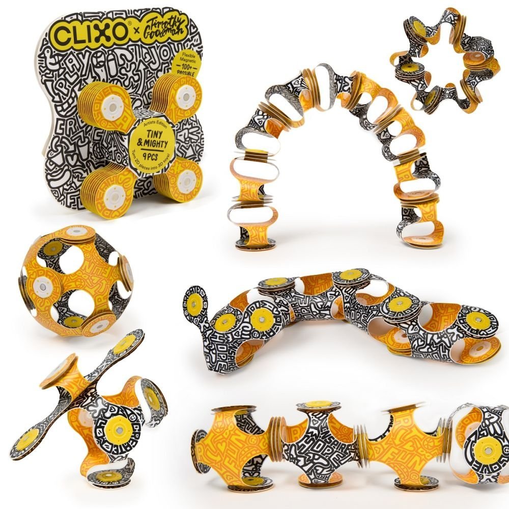 Magnetinių kaladėlių rinkinys „Tiny&Mighty“