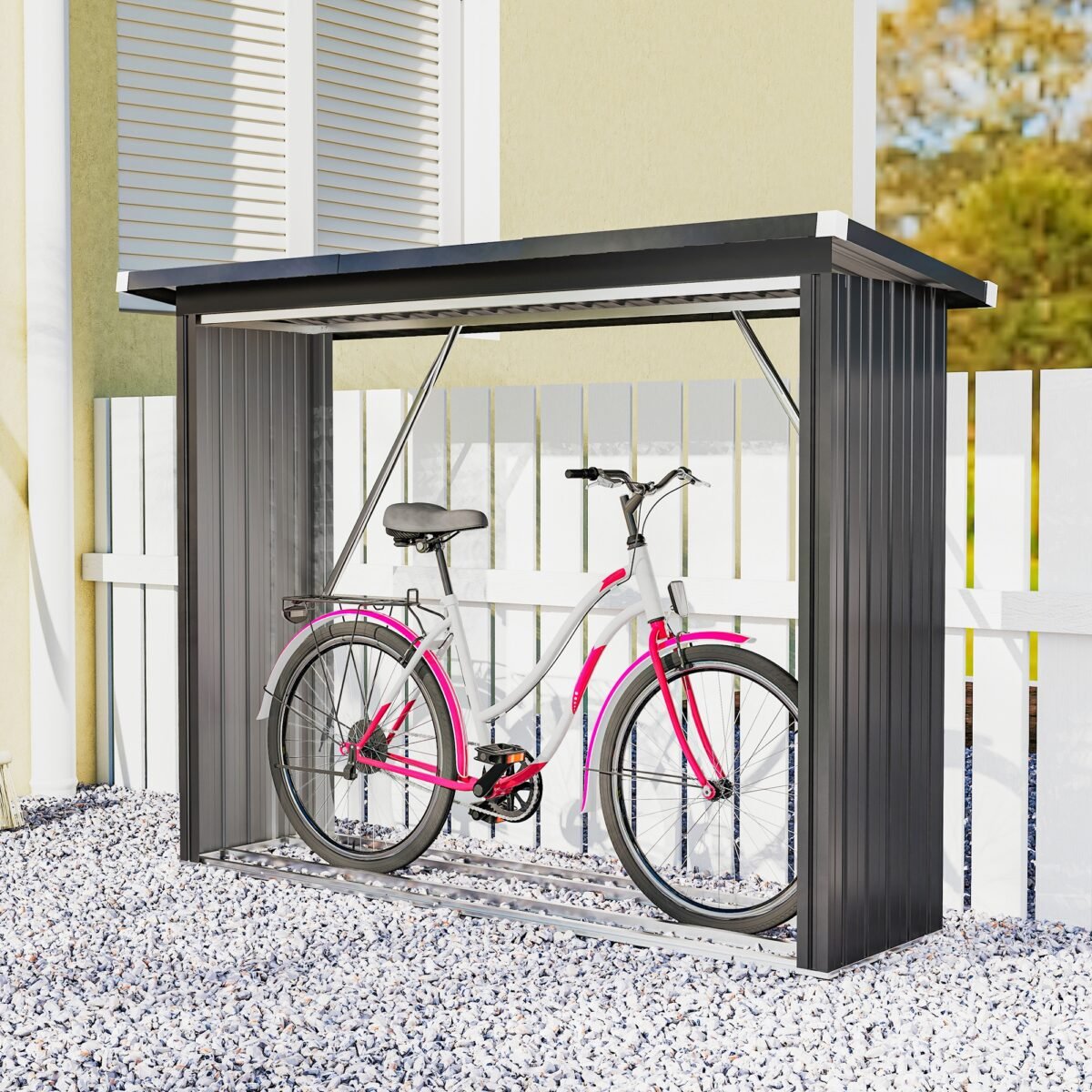 Malkinė pakeltu pagrindu ir nuožulniu stogu – Paveikslėlis 7