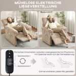 Masažinis krėslas su vibracijos, šildymo ir atminties funkcijomis