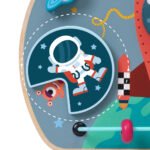 Medinė lavinimo lenta 6in1, raketos formos – Paveikslėlis 4