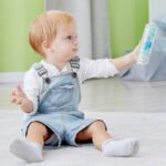 Medinė lietaus lazdelė su raudonais kamuoliukais – Paveikslėlis 8