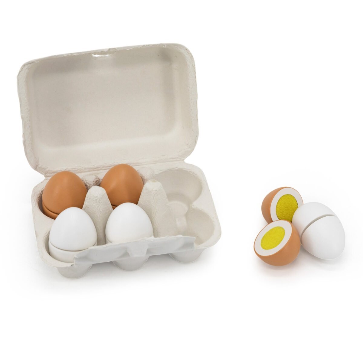 Mediniai pjaustomi kiaušiniai dėkle – Paveikslėlis 2