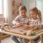 Medinis audimo staklių rinkinys vaikams