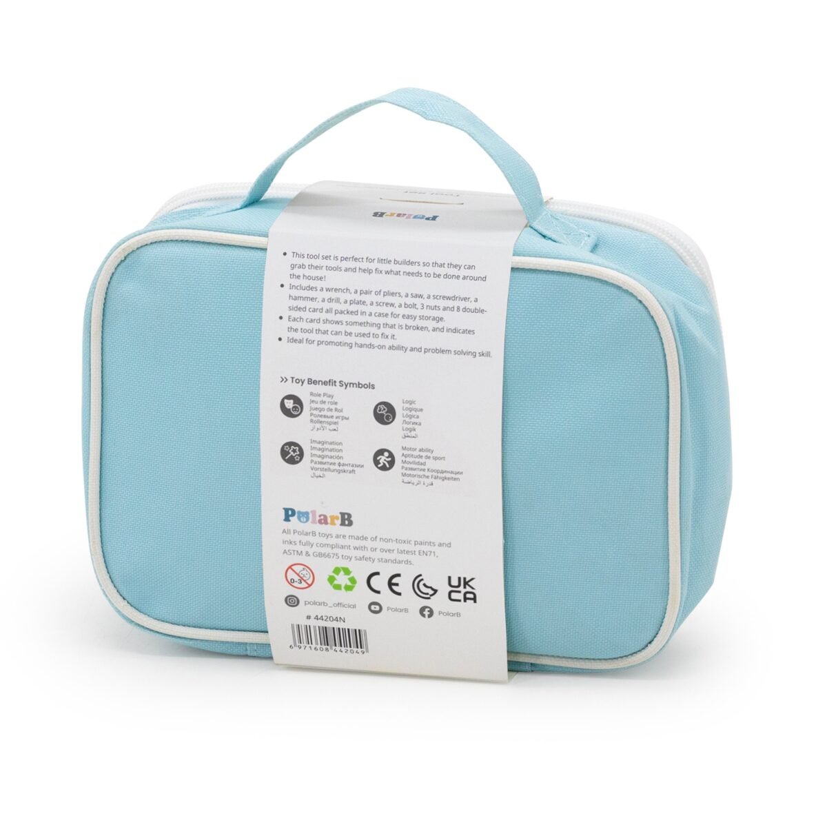 Medinis įrankių krepšys mažiesiems meistrams – Paveikslėlis 10