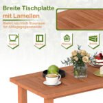 Medinis kavos staliukas su lentjuostiniu stalviršiu (Natūrali)