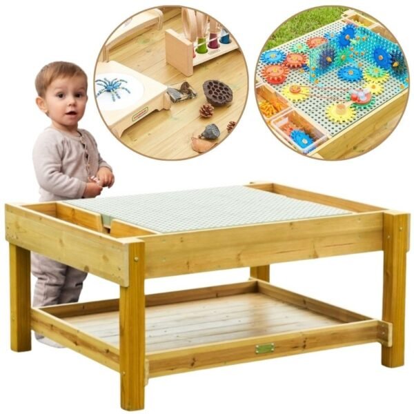 Medinis lauko stalas STEM edukacijai