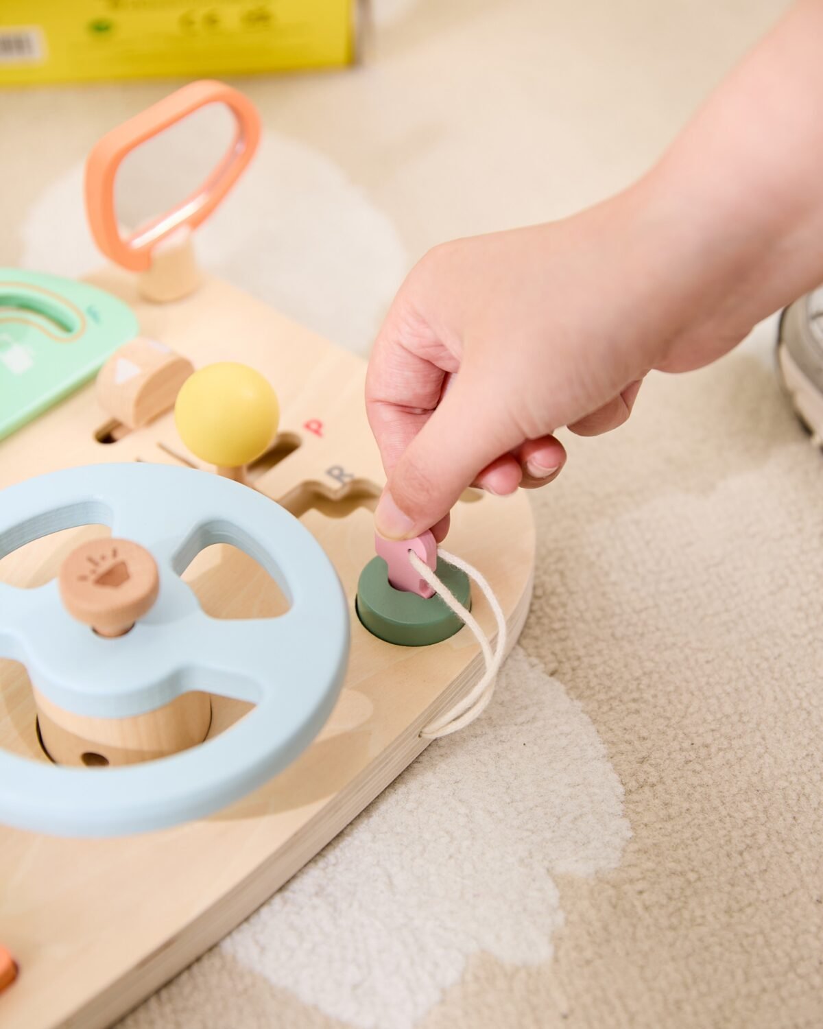 Medinis lavinamasis vairavimo pultas su garsais ir priedais – Paveikslėlis 12