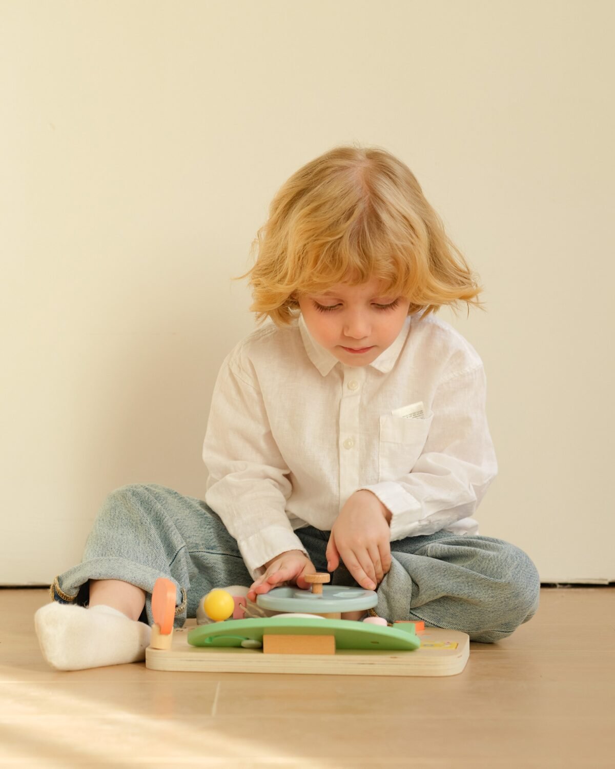 Medinis lavinamasis vairavimo pultas su garsais ir priedais – Paveikslėlis 21