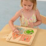 Medinis magnetinis labirintas rašymui ir motorikai – Paveikslėlis 2