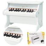 Medinis pianinas vaikams su mokomąja knygele