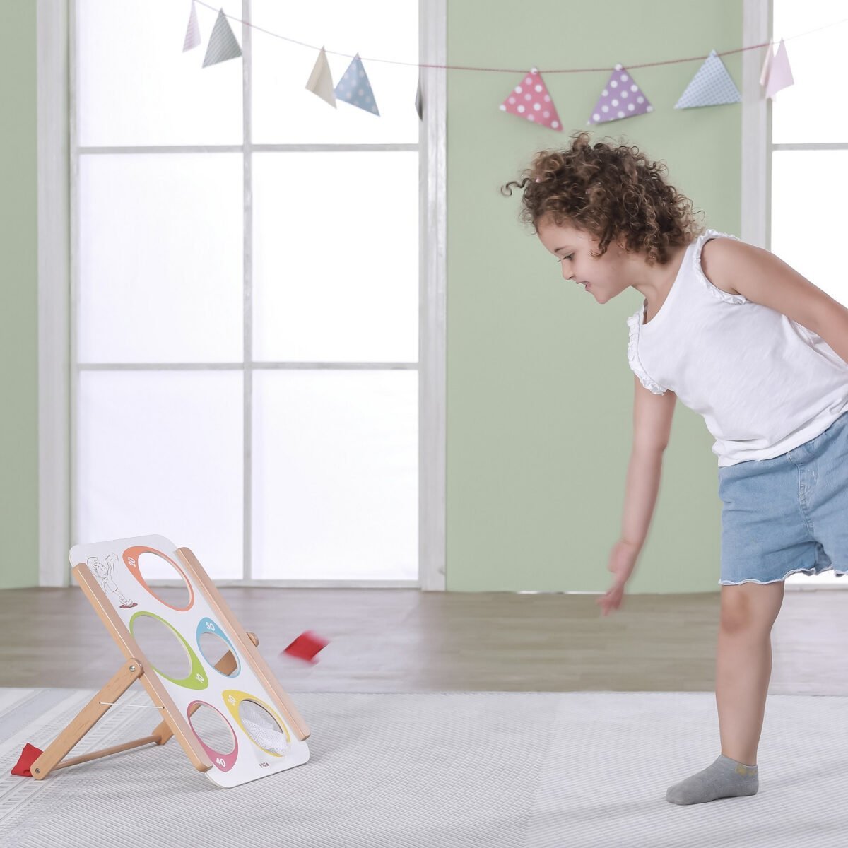 Medinis taiklumo žaidimas su maišeliais – Paveikslėlis 12