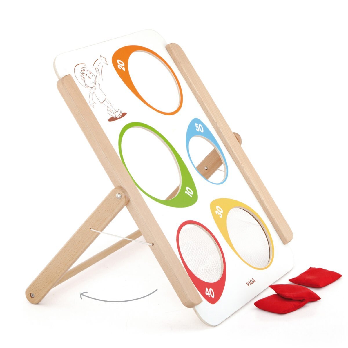 Medinis taiklumo žaidimas su maišeliais – Paveikslėlis 10