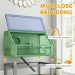 Medinis trijų aukštų hamsterio narvas su giliu dugnu – Paveikslėlis 6